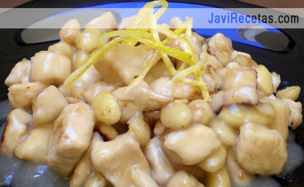 Pollo al limón
