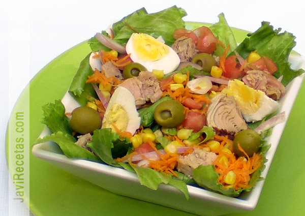 Receta de Ensalada de Atún