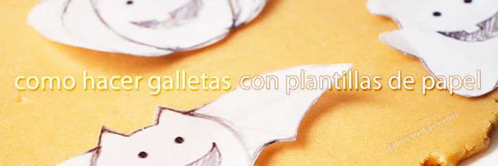 Como Hacer Galletas con Plantillas de Papel