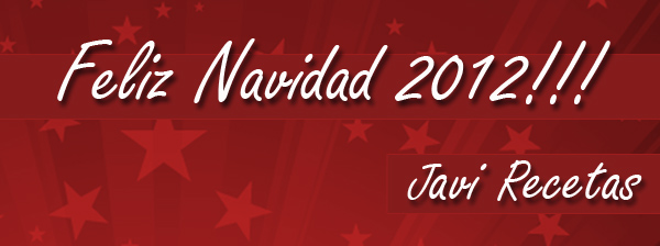 Recetas de Navidad 2012