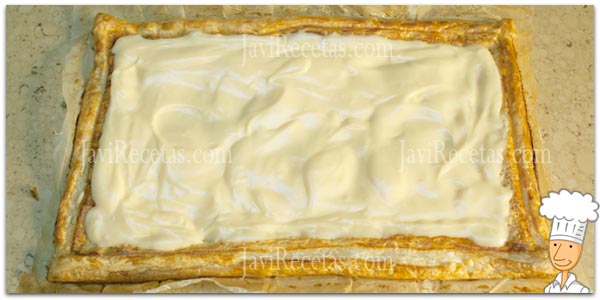 Tarta de Hojaldre con Crema Pastelera