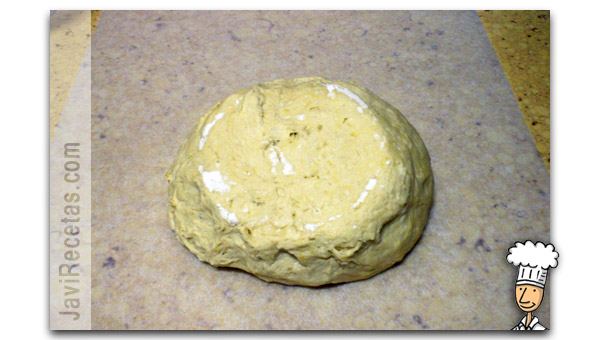 Masa Fermentada del Pan de Jamón