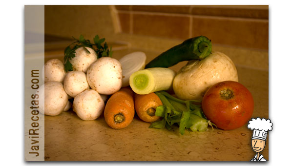 Verduras para el Caldo