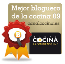 Mejor Bloguero Recetas 2009