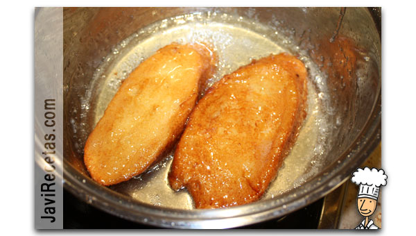 Como hacer torrijas de pan paso 6