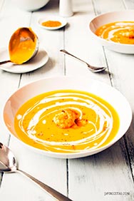 Crema de Calabaza al Curry