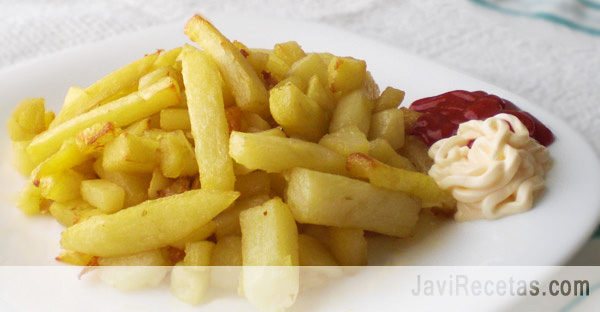 Patatas fritas al horno