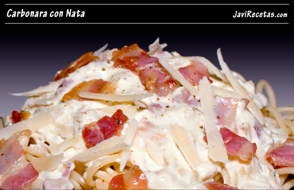 Carbonara con Nata