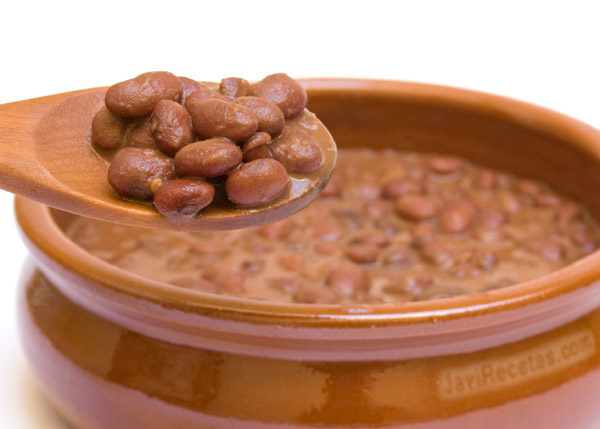 Frijoles. Receta de Frijoles