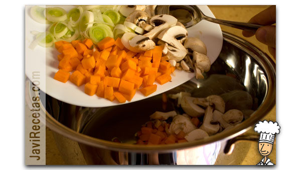Crema de verduras con pollo - - Receta - Canal Cocina