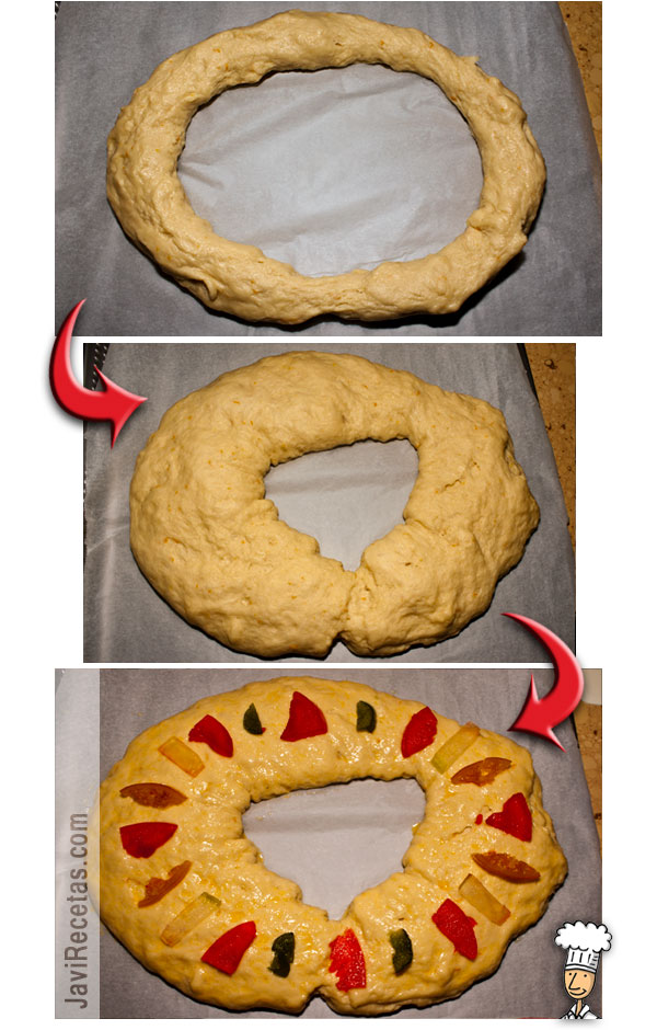 Fermentación del Roscón de Reyes