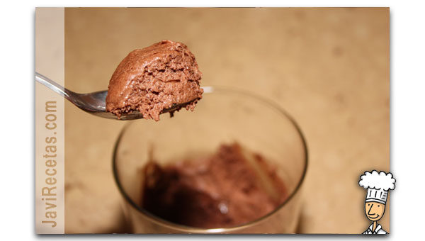 Mousse de Chocolate Negro - Javi Recetas
