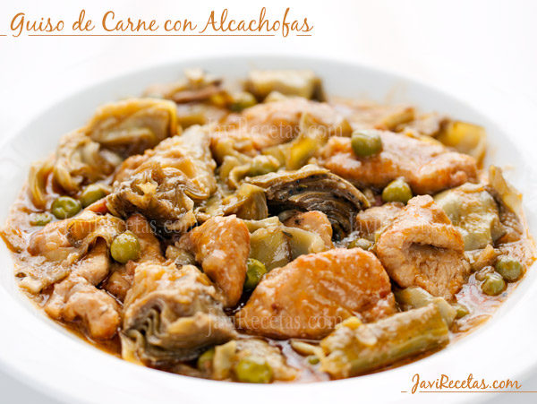 Guiso de Carne con Alcachofas