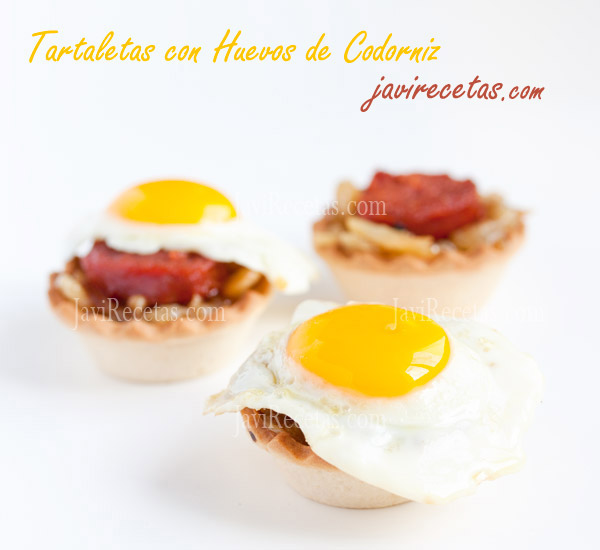 Tartaletas con Huevos de Codorniz