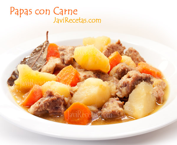 Papas con Carne