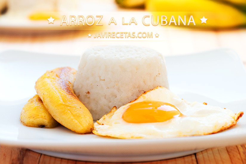 Arroz a la Cubana