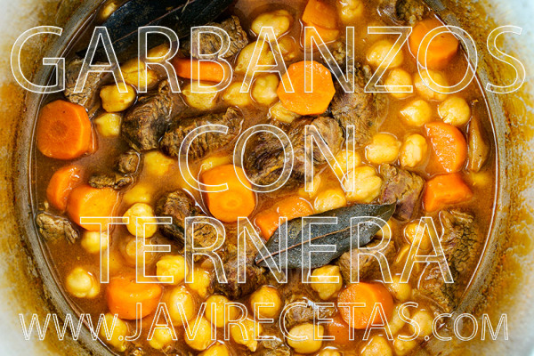 Cocido de garbanzos con zancarrón