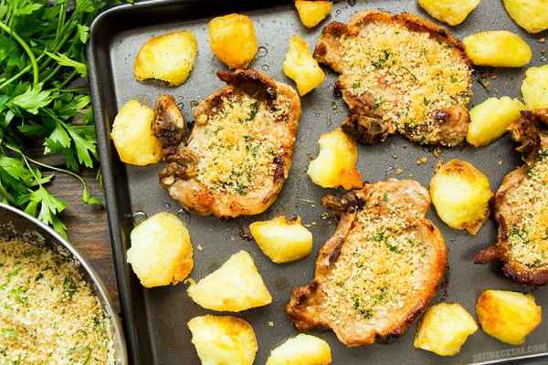 Chuletas de Cerdo. Receta fácil y rica!