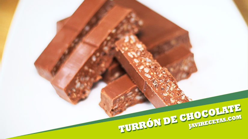 Turrón de Chocolate Crujiente