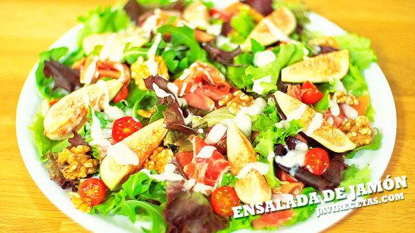 Ensalada de Jamón, Higos y Gorgonzola