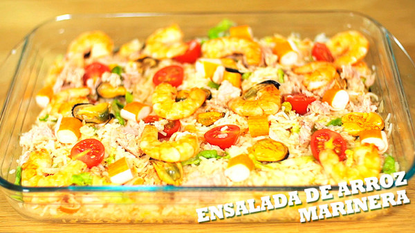 Ensalada de Arroz Marinera