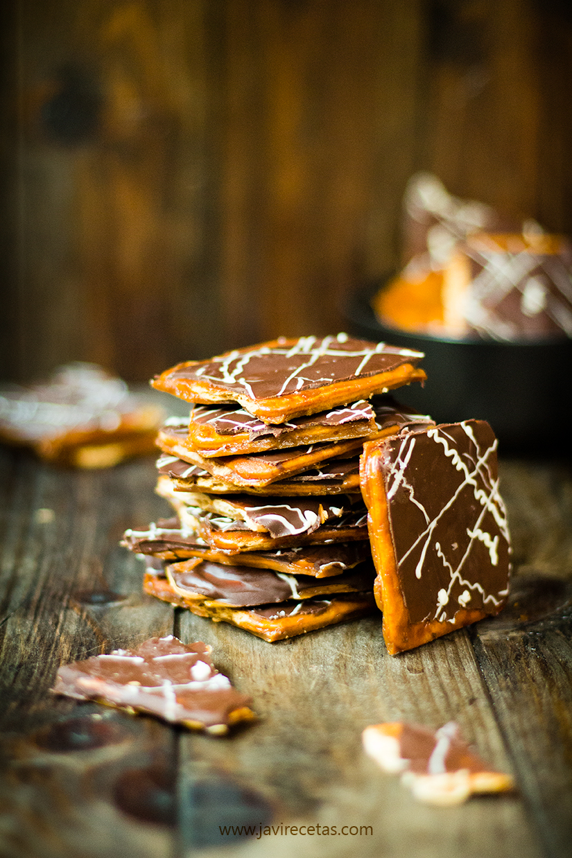 Galletas de Chocolate y Toffe