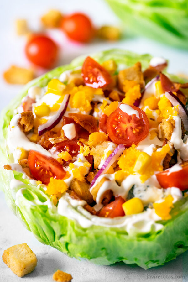 Ensalada de Lechuga Iceberg Rellena