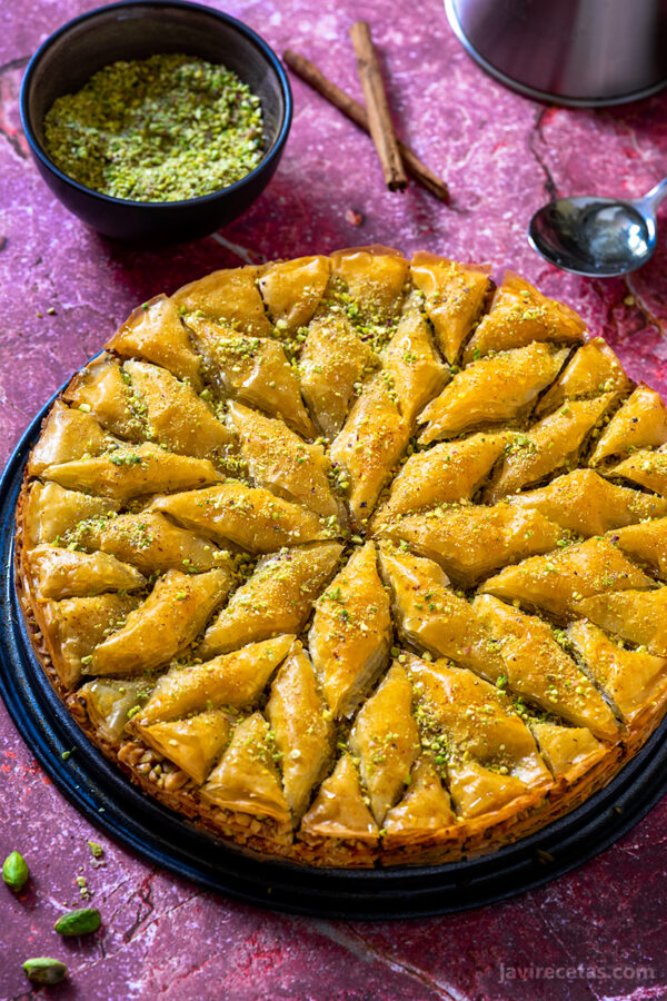 Baklava de Pistacho – Postre Turco